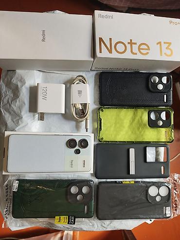 Redmi Note 13 Pro+, 512 GB, Sensor, Barmaq izi, İki sim kartlı