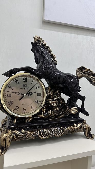 Часы для дома: Настольные часы Best Crafts с фигурой коня - Тип: кварцевые — 2