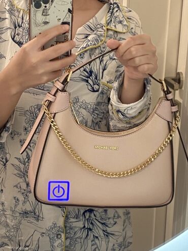 рюкзаки бишкек инстаграм: Классическая сумка, Michael Kors, Материал: Натуральная кожа, Застежка на молнии, Женские, Б/у