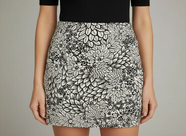 spódnice ze skóry ekologicznej allegro: H&M, Women`s skirt, size XL (EU 42)
