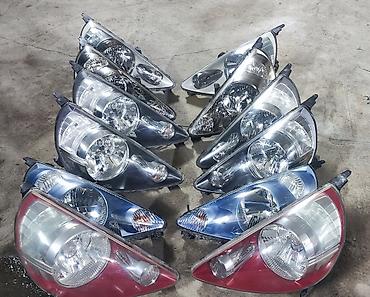 fit aria: Комплект передних фар Honda 2005 г., Б/у, Оригинал, Япония — 3