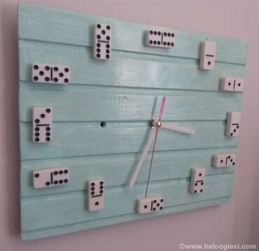 cebad za bebe: Wall clock, color - Blue, Used