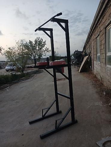 meta glasses: Çoxfunksiyalı dəmir “Power Tower” trenajor stendi - Çənə çəkmə üçün — 3