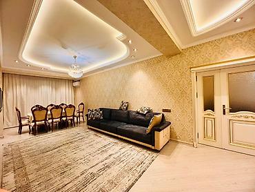 Uzunmüddətli kirayə mənzillər: İcarəyə verilir 3 otaqlı yeni tikili 137 m², İnşaatçılar m. Qələbə — 1