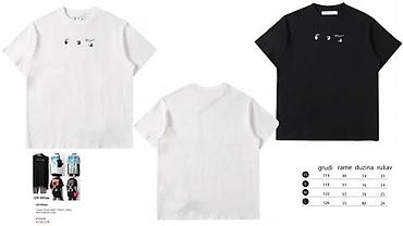 Majice: Men's T-shirt Off-White, bоја - Crna — 11
