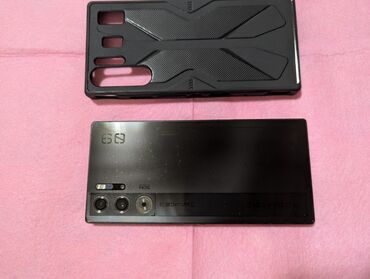 на телефон: ZTE Nubia Red Magic Pro, Колдонулган, 256 ГБ, түсү - Кара, 1 SIM, 2 SIM