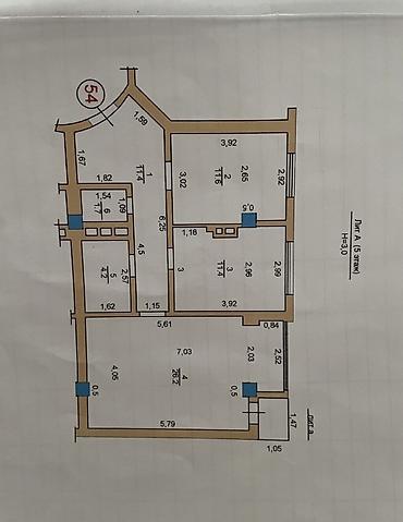 flat osh: 2 комнаты, 85 м², АЮ Гранд Элитка, 5 этаж, Евроремонт — 10
