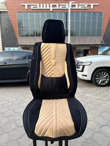 Чехлы и накидки на сиденья: Чехлы Велюровые, С подушкой, цвет - Бежевый, Новый, Бесплатная доставка — 3