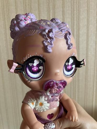 baby kukla: Kukla Glitter Babyz Lila MGA. Bu cazibədar kuklaların parlaq saçları — 3