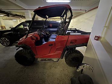 yan güzgülər s: Off-road UTV (yanbayan) – qırmızı rəng, 4x4 - Güclü off-road — 7