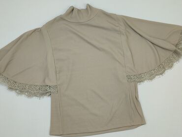 beżowa bluzki eleganckie: Bluzka Damska, Reserved, S, stan - Idealny
