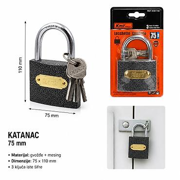 KMT Crni dno cvet gvozdena brava – katanac 75 mm - Brend: Kmt style - na lalafo.rs KMT Crni dno cvet gvozdena brava – katanac 75 mm - Brend: Kmt style -
