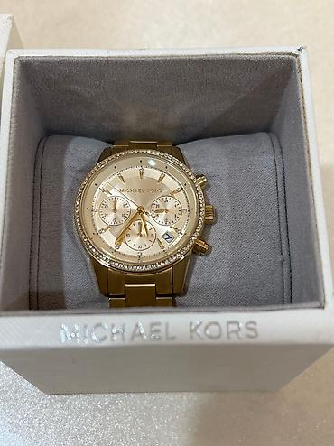Aksesuarlar: Yeni, Qol saatı, Michael Kors, rəng - Qızılı — 3