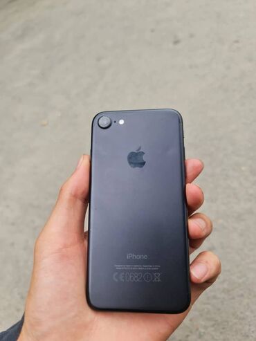 Apple iPhone: IPhone 7, Колдонулган, 32 ГБ, Кара