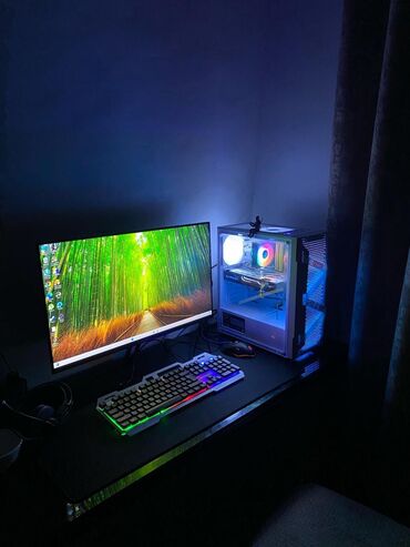 нерабочий компьютер: Компьютер, ядер - 32, ОЗУ 8 ГБ, Игровой, Б/у, Intel Core i7, AMD Radeon RX 580