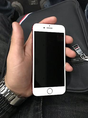 iphone azerbaycan: IPhone 7, 128 GB, Qırmızı, Barmaq izi — 2