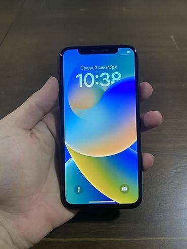 ıphone x: IPhone X, Б/у, 64 ГБ, Space Gray, 100 % — 2