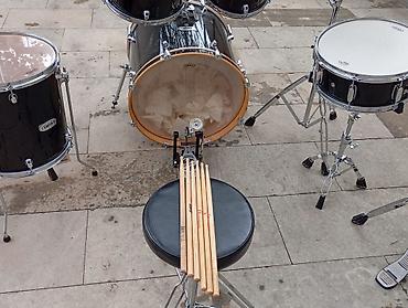 dəf aləti: Mapex akustik baraban dəsti – tam komplekt - Markalar: Mapex (baraban — 4