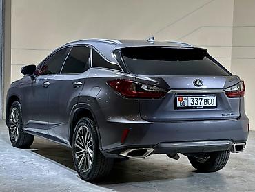 arashan: Lexus RX: 2019 г., 3.5 л, Автомат, Бензин, Кроссовер — 6