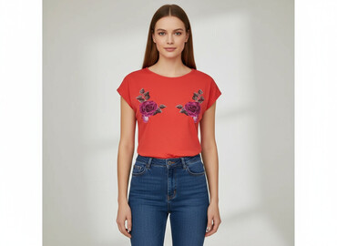 t shirty z flamingiem: T-shirt damski, rozmiar S