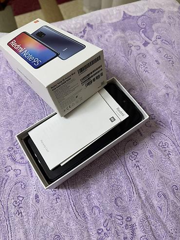 xiaomi not 9s: Xiaomi 64 GB, rəng - Göy, 
 Barmaq izi — 2