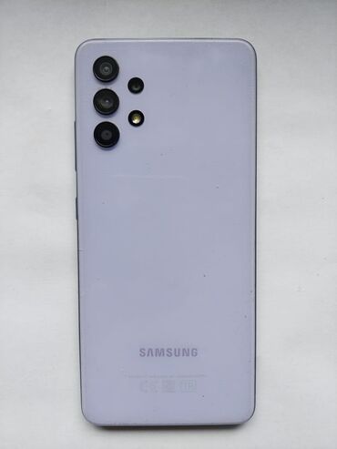 Samsung Galaxy A32, 128 GB, rəng - Ağ, Sensor, Barmaq izi, İki sim kartlı