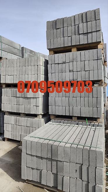 Дорожные бордюры: Дорожный бордюр, Прессованный, Бетонный, Новый — 1