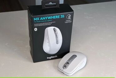Компьютерные мышки: Мышь Logitech MX Anywhere 3S, черный и белый Height: 100.5 mm Width — 4