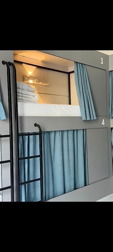 Хостелы: HOSTEL OSH — современный хостел в центре Оша. - Капсульные спальные — 10
