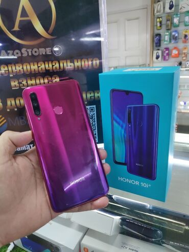 смартфон huawei honor 4c: Honor 10i, Б/у, 128 ГБ, цвет - Красный, 2 SIM
