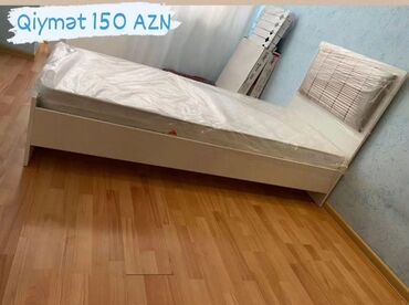 Çarpayılar: Yeni, Təknəfərlik çarpayı, Bazasız, Matras ilə, Siyirməsiz, Azərbaycan — 19