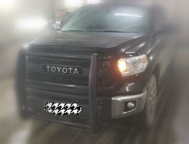 Тюнинг: Кенгурятник pull bar на Toyota Tundra sequoia полный установочный