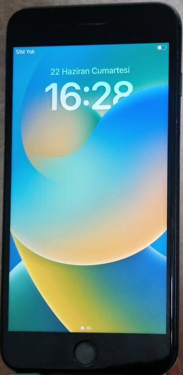 iphone 7 işlenmiş: IPhone 8 Plus, 64 ГБ, Черный, Отпечаток пальца