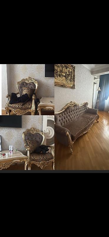 ofis ucun divan: ✅divan 2 kreslo ve jurnalni 780 manata satılır Baha alinib Azadliq — 1
