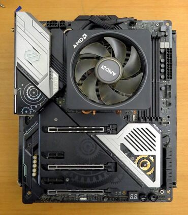 Matične ploče: Komplet AMD Ryzen 7 5700X3D + ASRock X570 Taichi Wi-Fi &Bluetooth — 11