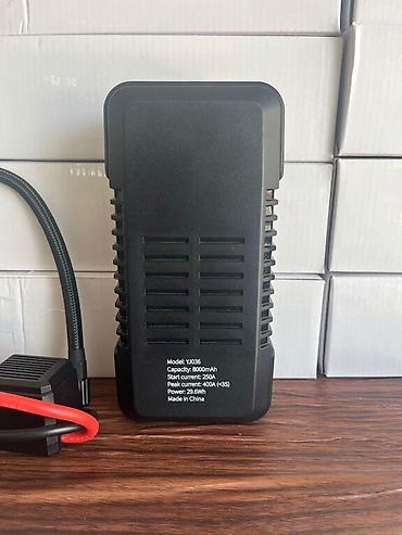 04 satışı: "Jump Starter YJ036" akkumulyator starter cihazı + nasosAkkumulyator — 2