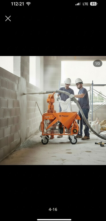 Аппараты для штукатурки и шпаклевки: Штукатурная станция, Новый, В наличии — 5