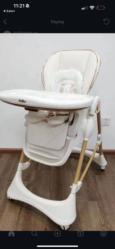 uşaq üçün stul: 6 ay evvel alinib, 2 eded oldugu ucun 4-5 defe istifade edilib