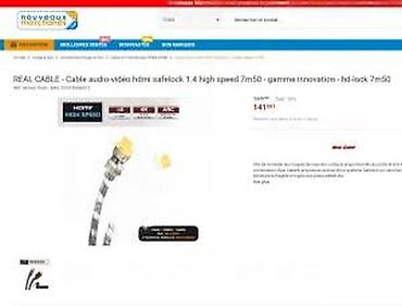 Aksesoari za TV i video: Real Cable MASTER HDMI – High Speed with Ethernet - Digitalni — 12