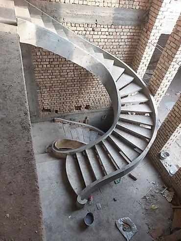 Бетонные лестницы: Изготовление на бетонный лестнице любой сложная проектная Кыргызстане — 2