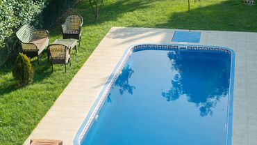 Uzunmüddətli kirayə evlər: Novxanıda gözəl həyəti, hovuzu, həyətdə besedkası olan ikimərtəbəli — 15