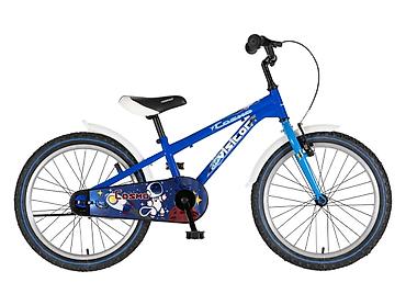 set sminke: Bicikl kids Visitor Cosmo 20" 10" v-brake kontra 115–135 cm (plavi) — 2