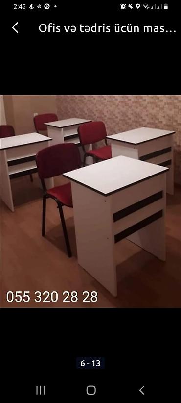 Ofis mebeli: Yeni, İşçi üçün, Dördbucaq masa — 7