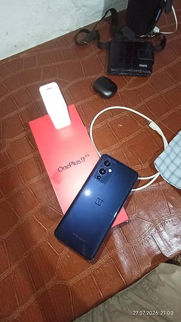 чехол oneplus 9: OnePlus 9, Б/у, 128 ГБ, цвет - Синий, 1 SIM — 2