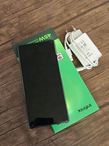 infinix note 30 qiymeti: Infinix Note 40, 256 ГБ, цвет - Серый, Беспроводная зарядка