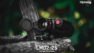 Оптикалык мээлеткичтер: Sytong LM02-25 LRF с дальномером 1000 метров и баллистическим — 2