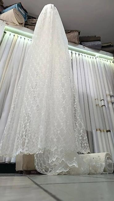 Zavese i draperije: Zavese od tila sa bogatim vezom – više dezena - Materijal: proziran — 45