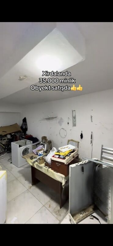 Kommersiya daşınmaz əmlakının satışı: Xırdalanda obyekt satılır.27.3kv.Hal hazirda arendiya verilib.sanitar — 7