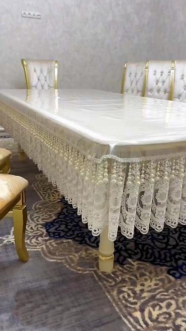 Кухонные столы: Скатерть дасторкон тасмал Чехол Дивандек В наличии и на заказ Бишкек — 11