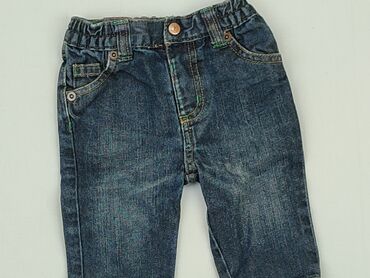 szorty jeans wysoki stan: Szorty, George, 3-6 m, stan - Bardzo dobry